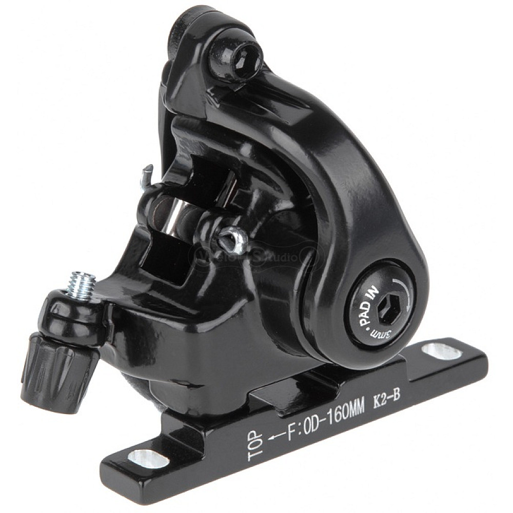 Тормоз дисковый механический ONRIDE Stop-7, Flat Mount (FM) для шоссе/гревел, передний