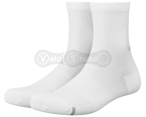 Носки Shimano Performance Mid, белые, L-XL (45-48)