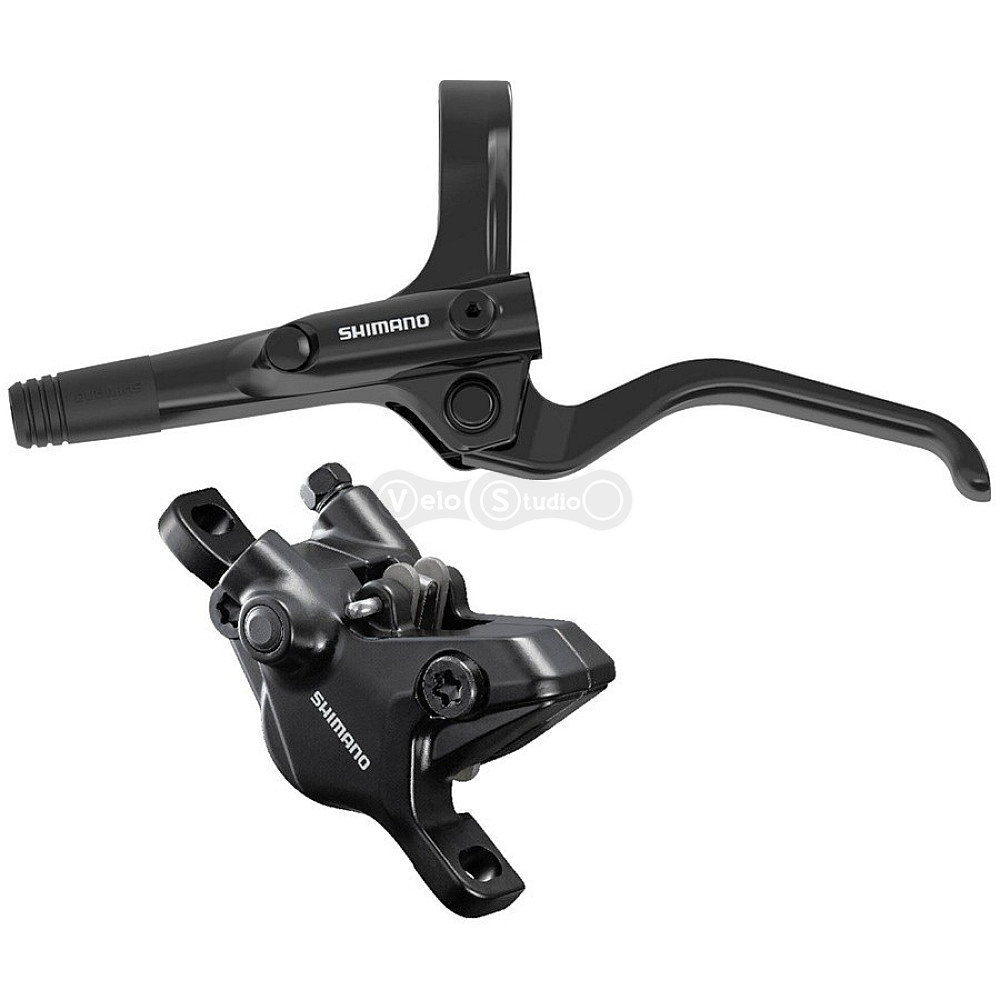 Тормоз гидравлический дисковый Shimano MT410 передний, J-kit гидролиния 1000мм