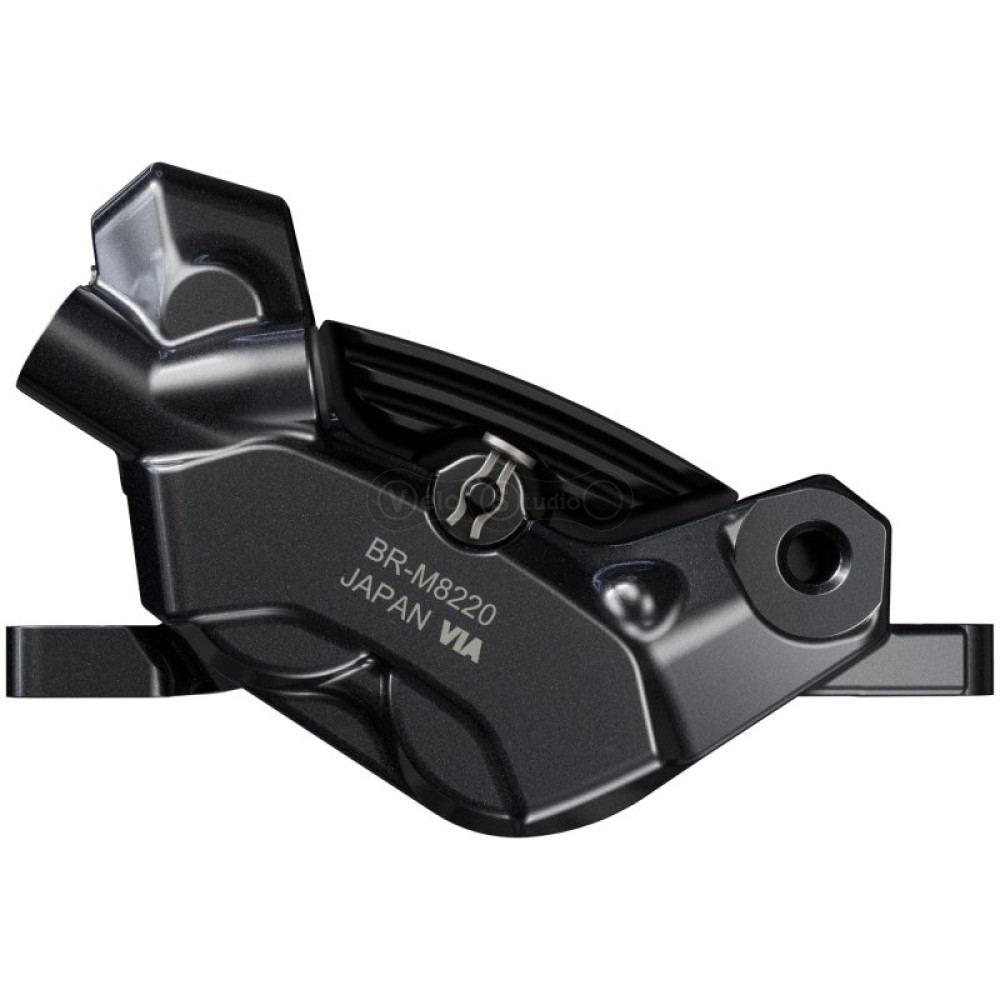 Калипер гидравлического тормоза Shimano BR-M8220 Deore XT, монтаж РМ160мм, колодка P03A-RF полимер