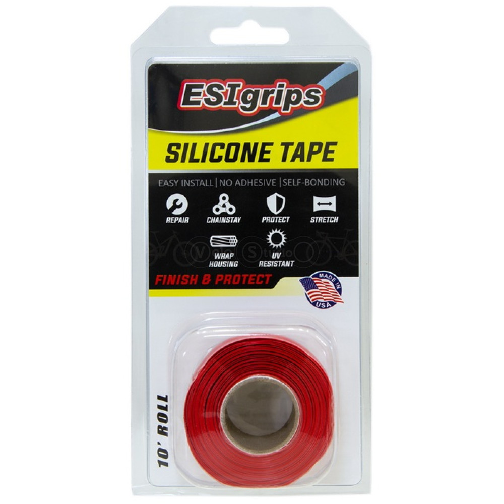 Силиконовая лента ESI Silicon Tape 10 (3,05м) Roll Red, красная