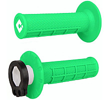 Мото грипси ODI HALF-WAFFLE MX V2 Lock-On Flo-Green