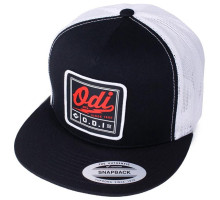Кепка ODI Heater Hat Flat Bill BLk/White Mesh BLk One Size