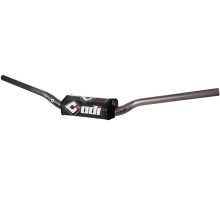 Мото руль ODI MX Handlebars, Podium FLIGHT, 805 мм, подъём 40 мм, McGrath, Graphite