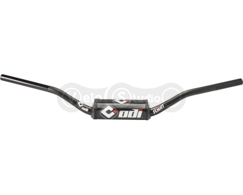 Мото руль ODI MX Handlebars, 805 мм, подъем 50 мм, Podium FLIGHT Champ BLk