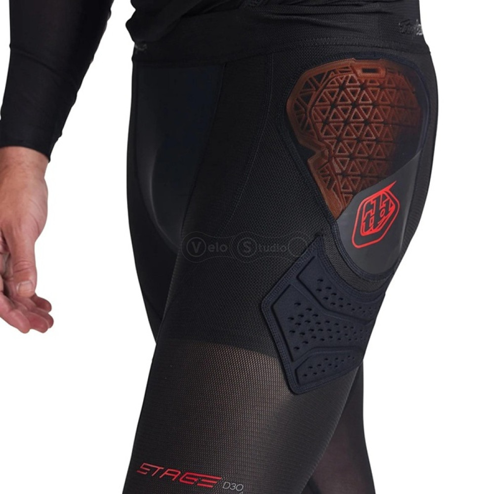 Штани захисні TLD STAGE GHOST D30 PANT BASELAYER [BLACK] XL