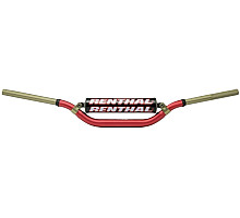 Кермо Renthal Twinwall® Handlebar 804 мм, підйом 64 мм [Red], HONDA / KAWASAKI