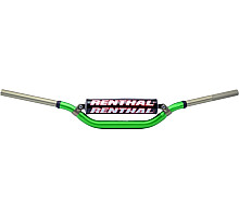 Руль Renthal Twinwall® Handlebar 803 мм, подъём 69 мм [Green], REED/WINDHAM