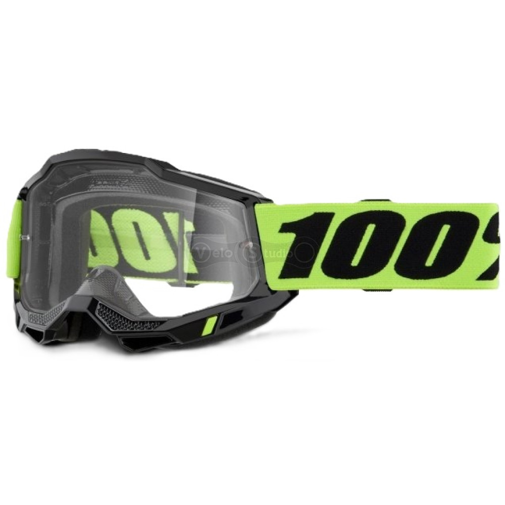 Маска 100% ACCURI 2 OTG Goggle [Neon Yellow], OTG