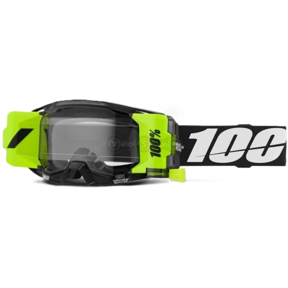 Маска 100% ARMATIC FORECAST Goggle [Black], Roll-Off