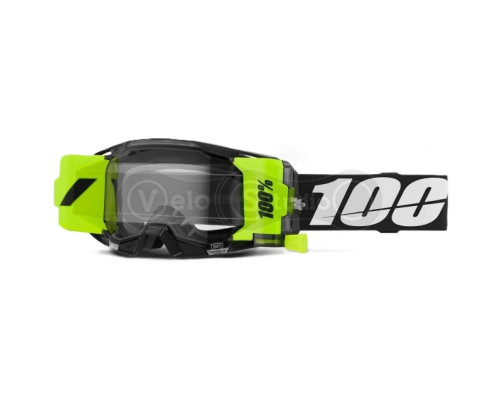 Маска 100% ARMATIC FORECAST Goggle [Black], Roll-Off