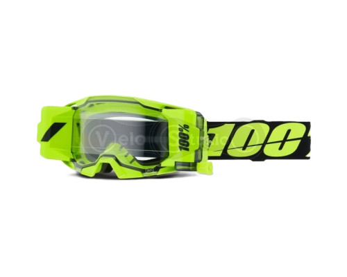 Маска 100% ARMATIC FORECAST Goggle [Neon Yellow], Roll-Off