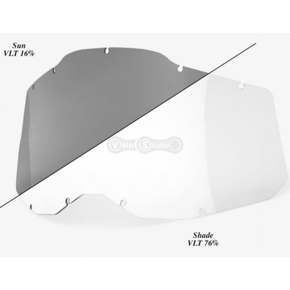 Линза к маске 100% RC2/AC2/ST2 Lens [Photochromic], Photochromic Lens