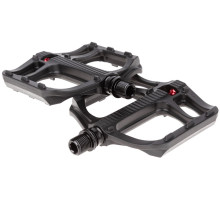 Педалі TW нейлон (105x105) втулка, промпідшипник, чорні