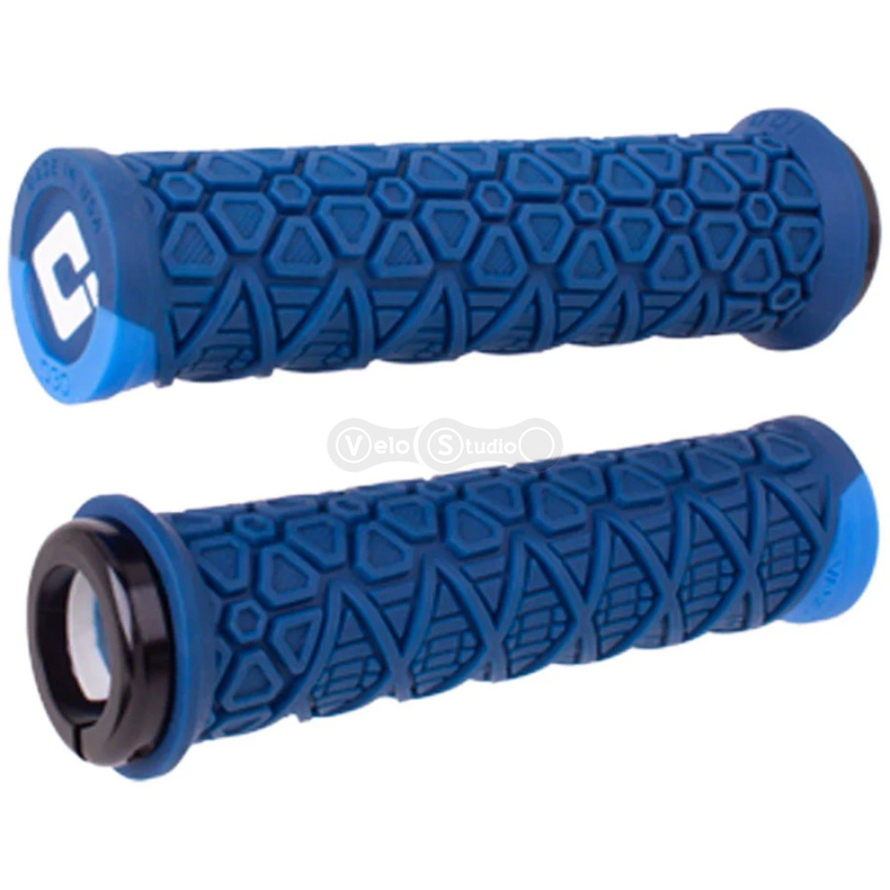 Грипси ODI Vanquish, v2.1 Lock-On ,MTB , Closed End BLue/BLue/Black