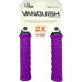 Грипсы ODI Vanquish, v2.1 Lock-On ,MTB , Closed End Purple/Met Purp w/Blk