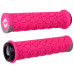 Грипсы ODI Vanquish, v2.1 Lock-On ,MTB , Closed End Pink/Gray w/Blk