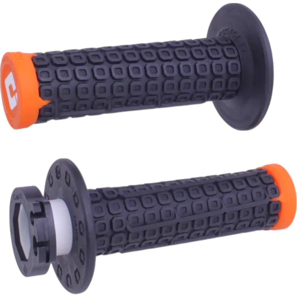 Мото грипсы ODI NOMAD V2 Lock-On Off-Road Grip Black/Orange