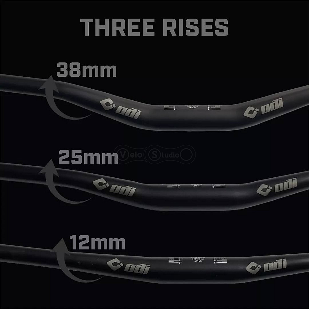 Руль ODI Flight Control Stealth 800mm Bars 25mm Rise Black