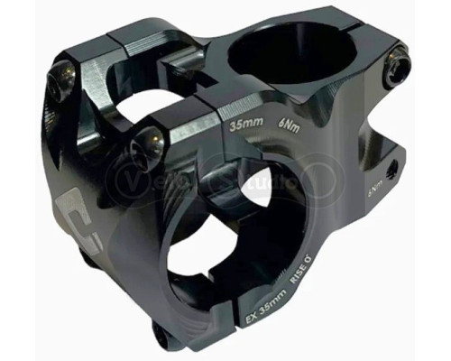 Винос керма ODI Flight Control Stealth 35mm 0 Rise Black