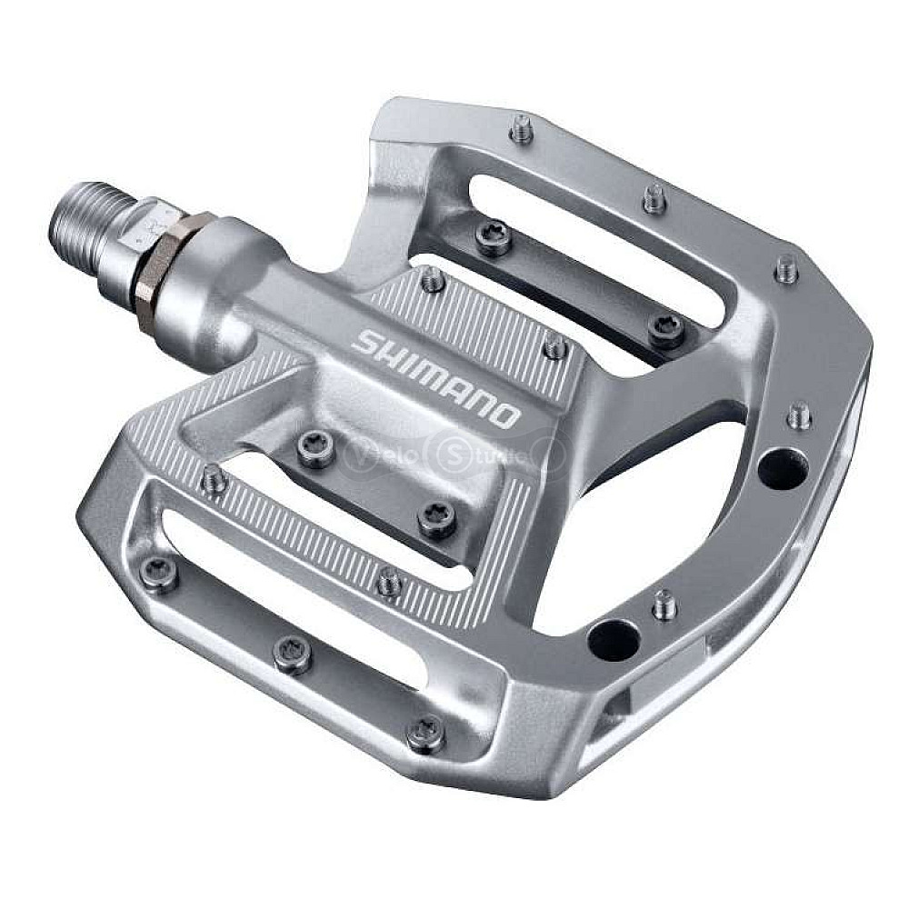 Педали Shimano PD-GR500L, ENDURO/TRAIL, серебро