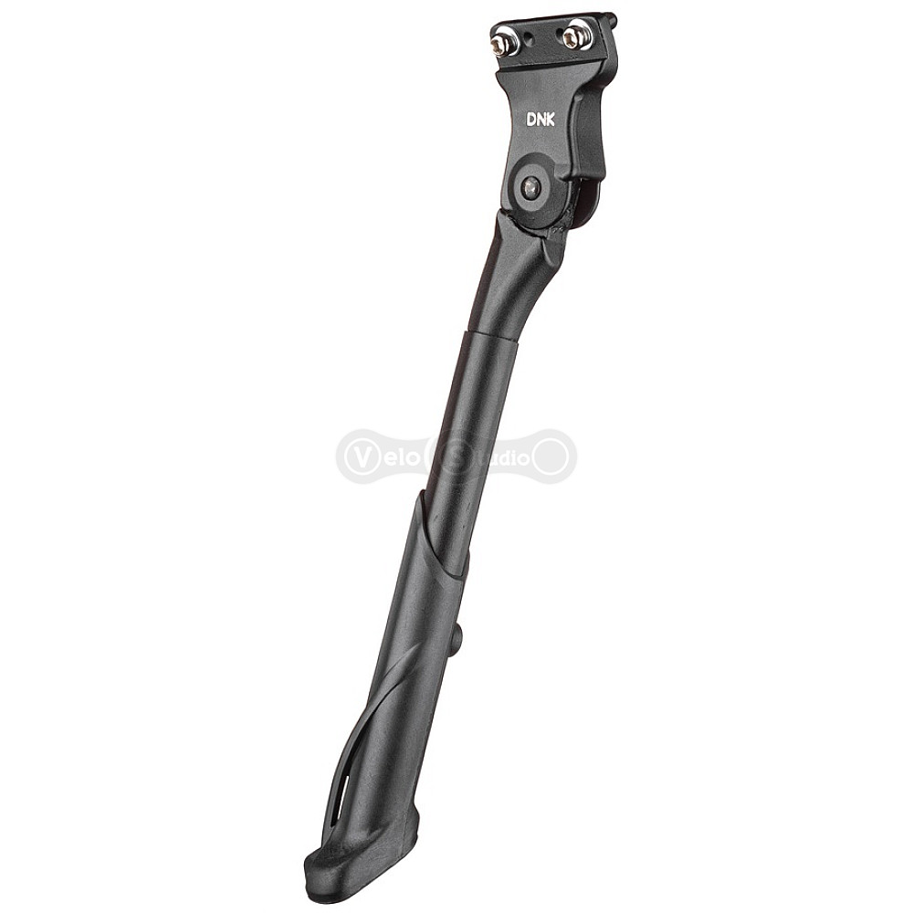 Подножка DNK E-bike Holes 24-29 на перо под два болта 40мм, до 35 кг, черная (polybag)