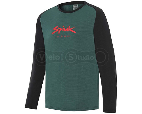 Джерсі MTB Spiuk All Terrain довгий рукав чоловіче зелене S