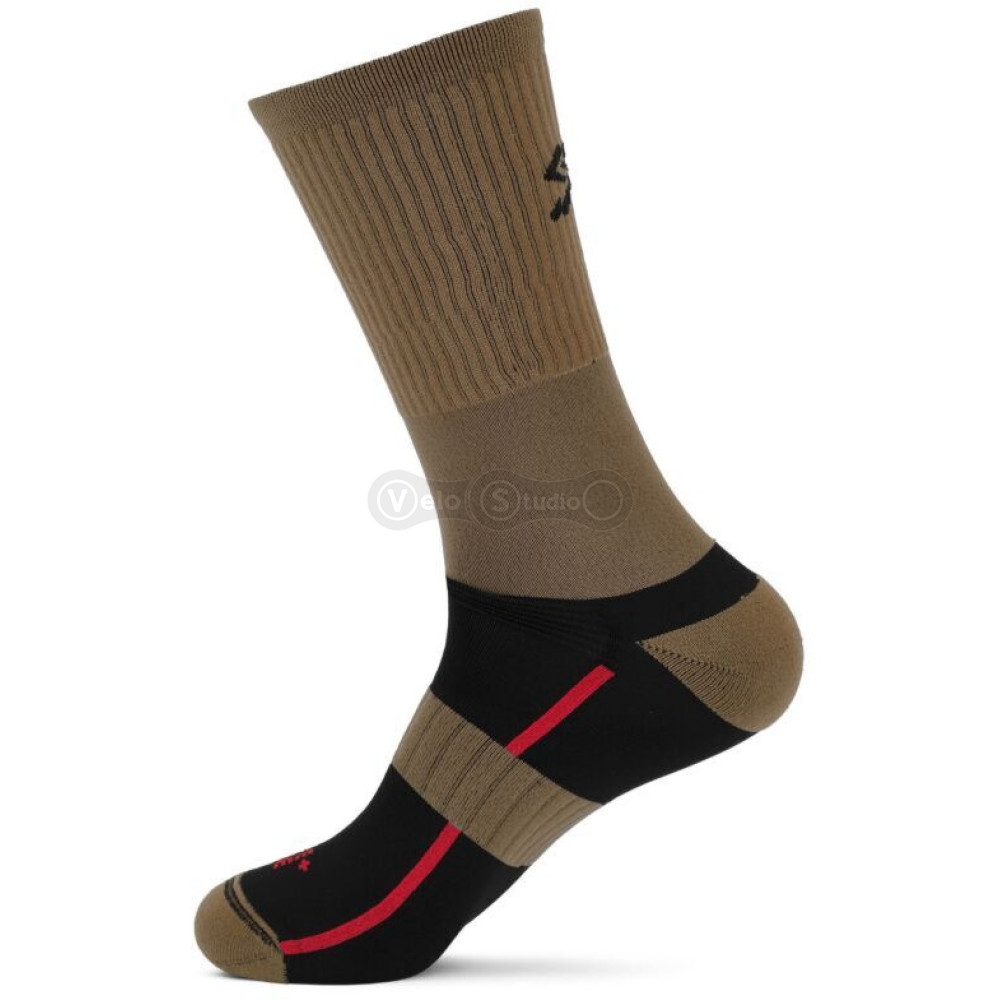Носки Spiuk All Terrain Gravel коричневые р 38-42