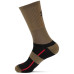 Носки Spiuk All Terrain Gravel коричневые р 38-42