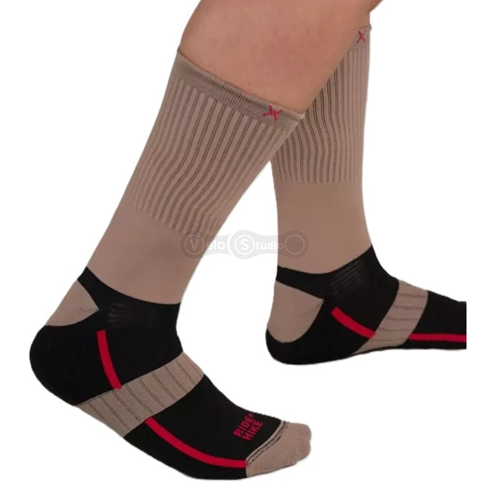 Носки Spiuk All Terrain Gravel коричневые р 38-42