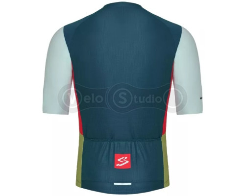 Джерси Spiuk Searchers короткий рукав мужское зеленое XXL