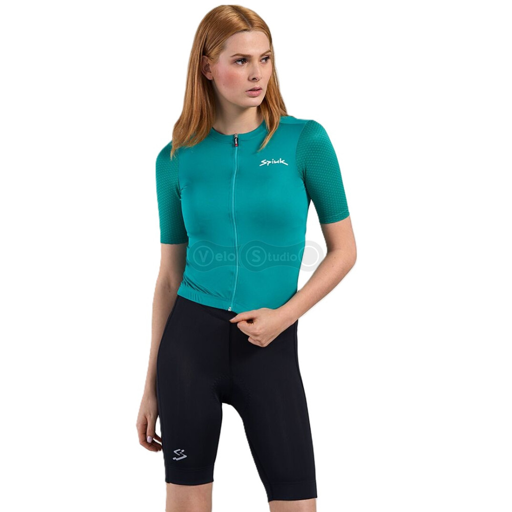 Джерсі жіноча Spiuk Anatomic W короткий рукав зелений M