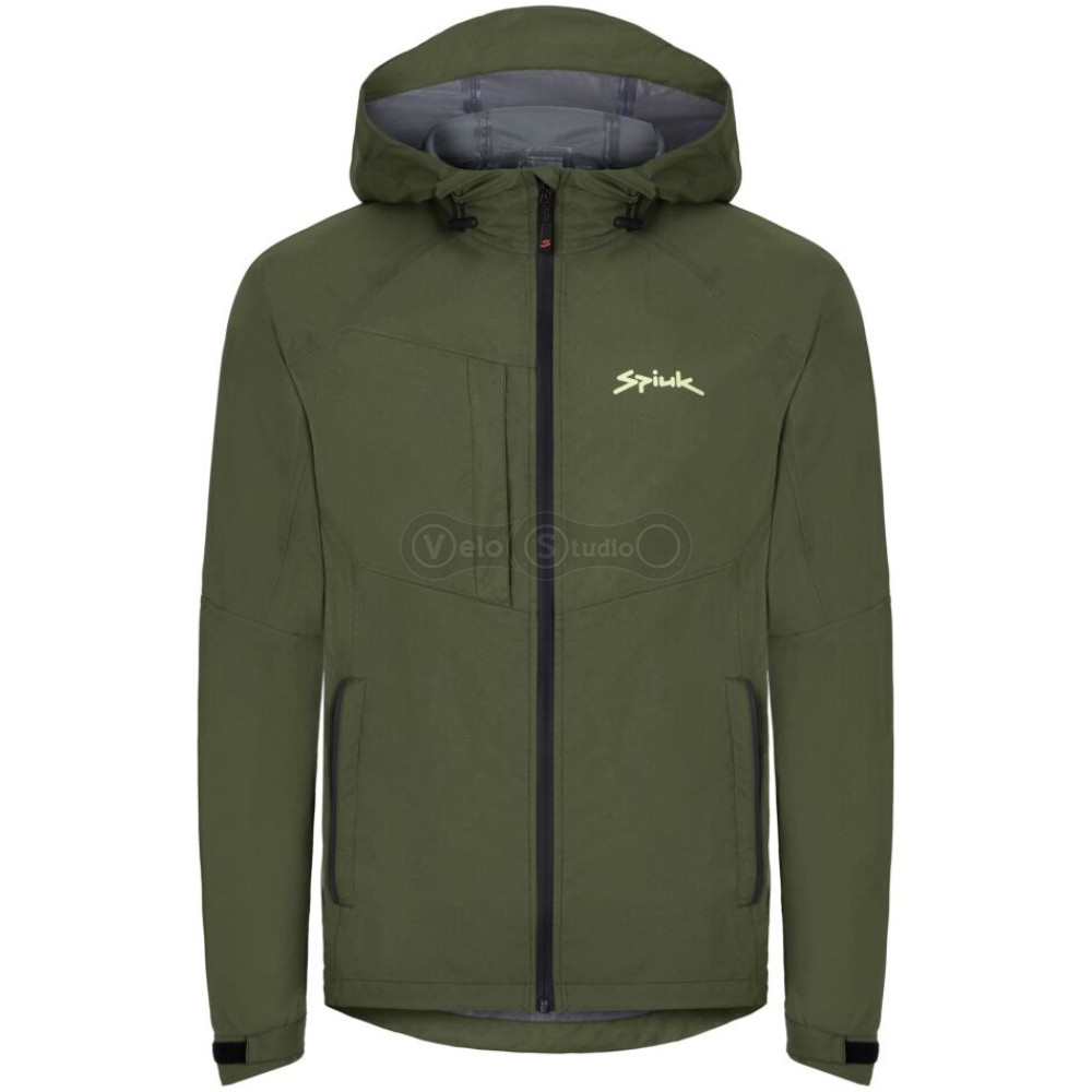 Куртка Spiuk All Terrain Waterproof мужская зеленая XL
