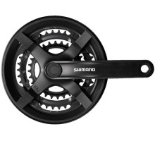 Шатуни Shimano FC-TY301, 175мм, 42x34x24, 6/7/8 швидкостей, OEM