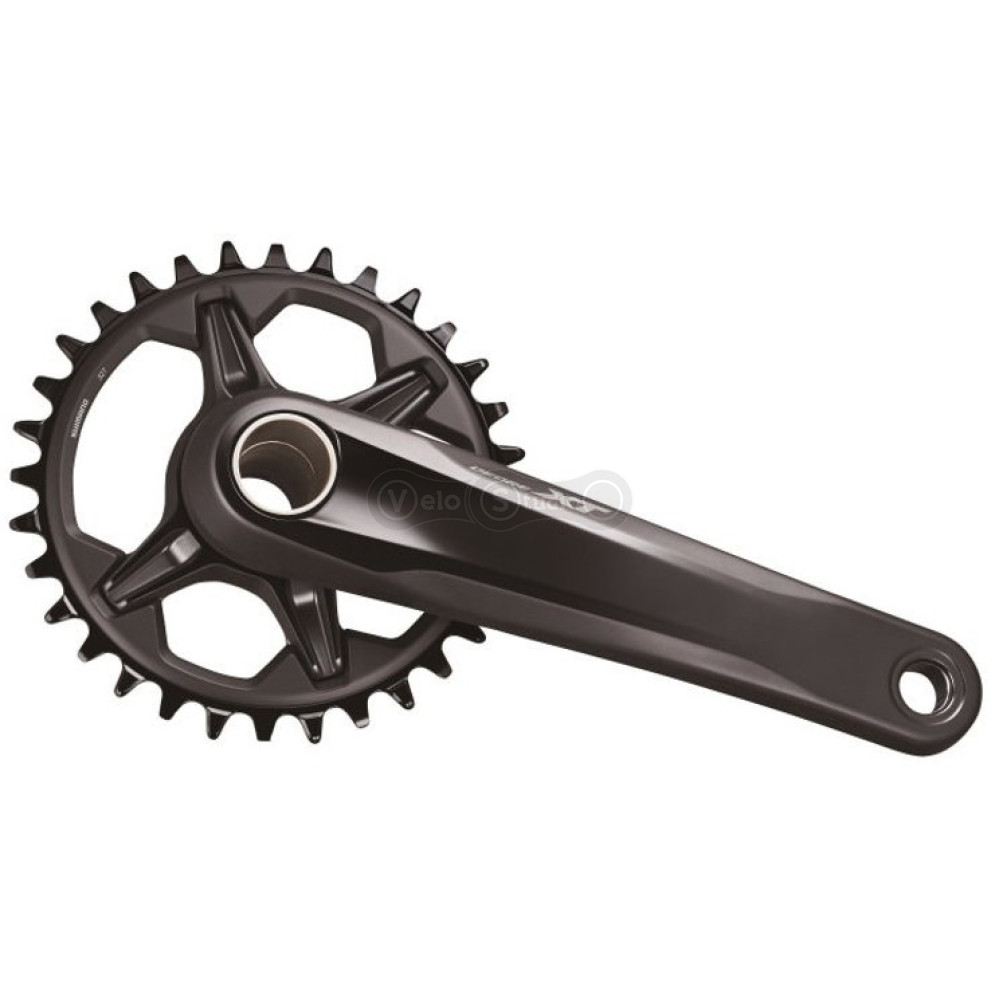 Шатуни Shimano FC-M8120-1 DEORE XT, Hollowtech II 175мм 34T, CL-55мм без каретки, OEM