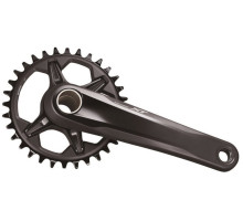 Шатуны Shimano FC-M8120-1 DEORE XT, Hollowtech II 175мм 34T, CL-55мм без каретки, OEM