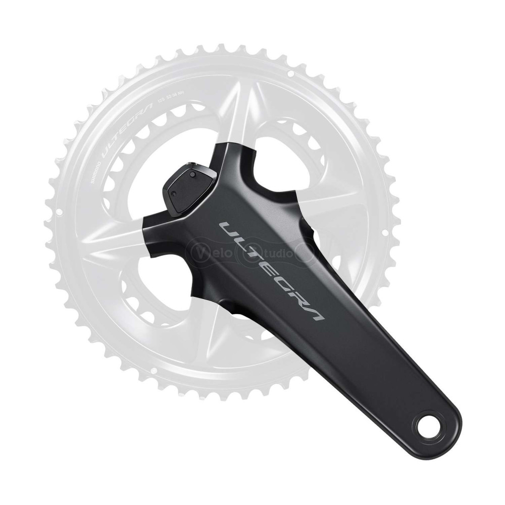Шатуны Shimano FC-R8100-P ULTEGRA, Hollowtech II 165мм без звезд, с измерителем мощности