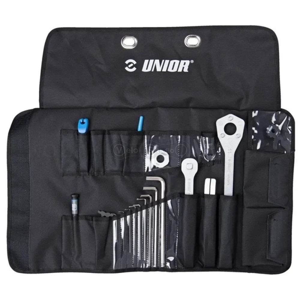 Набор инструментов дорожный Unior Tools 18шт (складная сумка)