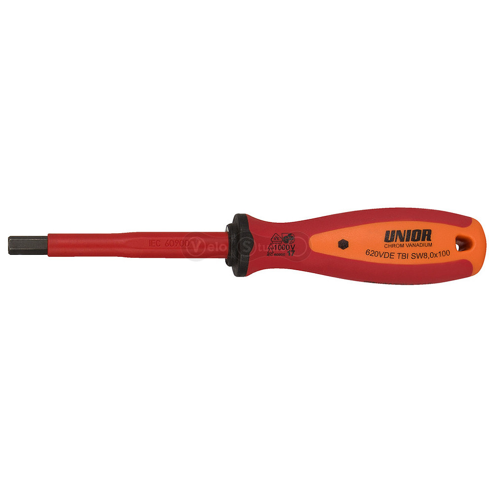Викрутка Unior Tools ізольована рукоятка із шестигранником 2.5 мм
