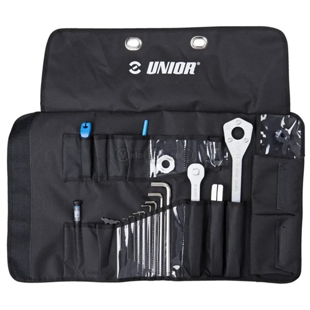Набор инструментов дорожный Unior Tools 19шт (складная сумка)