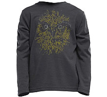 Детская термофутболка с длинным рукавом ICEBREAKER Kids LS Morepork monsoon/rocket 04