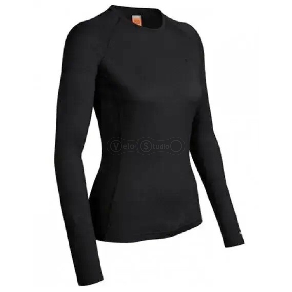 Термофутболка с длинным рукавом ICEBREAKER 200 Oasis LS Crewe WMN BLACK XS