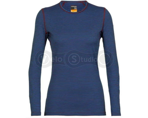 Термофутболка с длинным рукавом ICEBREAKER 200 Oasis LS Crewe WMN LAZRTE/ESPRS S