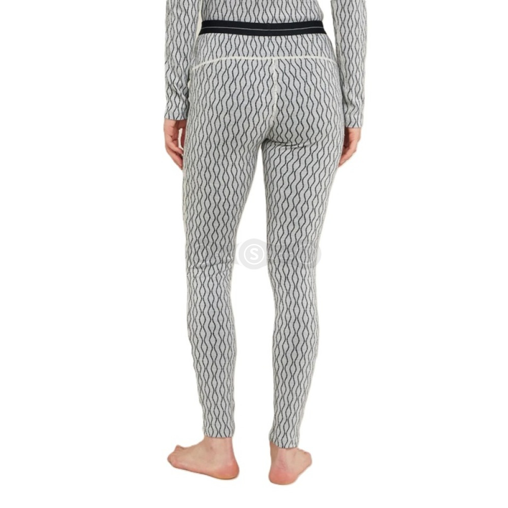 Термоштаны ICEBREAKER W Mer 260 Vertex Leggings On-Piste SNOW/BLACK S