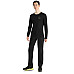 Термофутболка із довгим рукавом ICEBREAKER 200 Oasis LS Crewe Alps 3D MEN BLACK S
