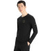 Термофутболка із довгим рукавом ICEBREAKER 200 Oasis LS Crewe Alps 3D MEN BLACK XL