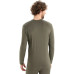 Термофутболка с длинным рукавом ICEBREAKER 200 Oasis LS Crewe Ski Stripes MEN LODEN S
