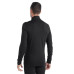 Термофутболка с длинным рукавом ICEBREAKER 200 Oasis LS Half Zip MEN BLACK L