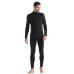 Термофутболка с длинным рукавом ICEBREAKER 200 Oasis LS Half Zip MEN BLACK XL
