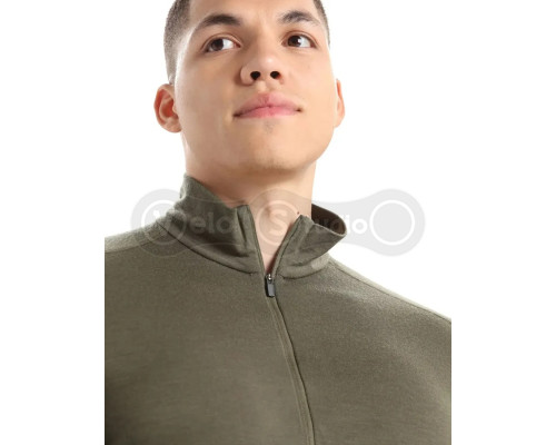 Термофутболка с длинным рукавом ICEBREAKER 200 Oasis LS Half Zip MEN LODEN S